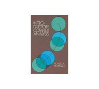 Introductory Complex Analysis (Dover Books on MaTHEMA 1.4tics)