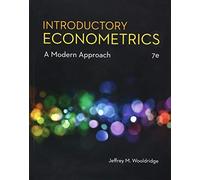 Introductory Econometrics
