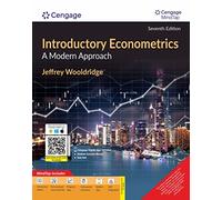Introductory Econometrics – A Modern Approach with MindTap – 7th Edition