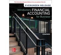 Introductory Financial Accounting for Business: 2024 Release ISE