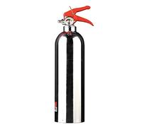 Introductory Offer - Multi Purpose 520 G ABC Powder FIRE Extinguisher. Fully CE Marked Ideal for Cars Vans Motor Homes Kitchens Homes Cafe. FIRE Rating 8A 21B C (Chrome Sliver))