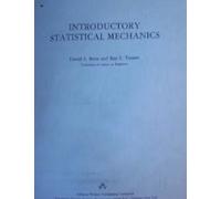 Introductory Statistical Mechanics (Physics Series)