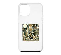 Introspective Atmosphere of a Library - En Art Culture Case for iPhone 12/12 Pro