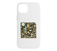 Introspective Atmosphere of a Library - En Art Culture Case for iPhone 14 Plus