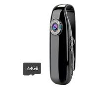 Introti 1080P Mini Camera Waterproof Infrared Night Vision Miniature Camcorder Anti-Fall Digital Handheld Cam for Camping Hiking Running