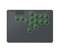 Introti 14 Keys Leverless Controller Arcade Stick with RGB All-Button Arcade Controller Supports Hot Swap for Switch/Ps 4/PC Gaming