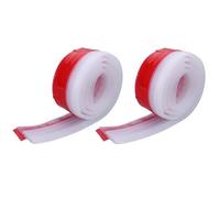 Introti 2 Pack 39 Inches Self Adhesive Silicone Door Draft Stopper Soundproof Bottom Seal Strip Cold Air & Noise Blocker