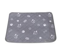Introti 2Pcs Pet Changing Absorbent Pads Non-Slip Quick-Drying Dog Pee Pad Pet Training Urine Blanket for Rabbits/Hamsters/Puppies