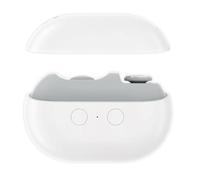 Introti 3 In 1 Electric Nail Clipper with LED Light & Catcher Multi-Functional Manicure Polisher TYPE-C Charging Painless Fingernail Clipper for Home Office Outdoor Travel (White)