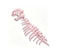Introti 3D Plush Dino-saur Skeletons Costume Set Cozy Dinosaur Skeleton Plush Costume Realistic with Hood for Man Women Dress-Up Parties and Photos