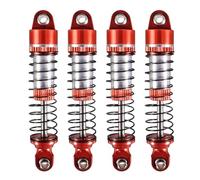 Introti 4pcs Threaded Shock Absorber Metal RC Car Front Rear Damper Modification Accessories Upgrade Parts for 1/18 RC Car Crawler Racing Truck