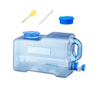 Introti 7.5/12/15/19/24L Portable Water Container with Tap - BPA-Free Plastic Water Carrier for Camping, Outdoor Activities, Hiking, RV, Emergency - Easy Clean Drinking Water Bucket