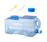 Introti 7.5/12/15/19/24L Portable Water Container with Tap - BPA-Free Plastic Water Carrier for Camping, Outdoor Activities, Hiking, RV, Emergency - Easy Clean Drinking Water Bucket