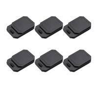 Introti 8Pcs Car Safety Belt Clips Adjustable Locking Belt Neck Protector Slip-Resistant Clamp Shoulder Seat Comfortable
