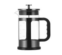 Introti Cold Brew Cafetera Teapot with Filter Thickened Glass Stainless Steel Brewer Heat Pour Over Coffee Brewer for Home Kitchen Travel Camping