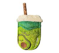 Introti Dental Care Silvervine Sticks Reusable Milk Tea Cup-Shaped Catnip Teether Lightweight Safe Cat Teething Toy for Indoor Cat Play&Cat Chewing
