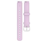 Introti For Google Fitbit Air Silicone Watch Strap with Bumper Cover Sport Watch Replacement Band Quick Release Design Adjustable Comfort Wristband for Outdoor Fitness Device Protection (hyacinth)