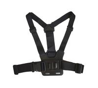 Introti for Gopro12/11/10 Max Osmo Adjustable Mobile Phone Chest Strap Harness Mount with Clip Action Camera Accessory Kit with Suction Cup Bracket Multifunctional Mobile Stand for Home/Outdoor