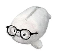 Introti Funny Seal Pencil Case Large Capacity Aesthetic Seal Doll Pen Case Multi-Use for Daily Writing Schools Teachers Women Men Daily