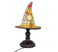 Introti Gothic Witch Hat Night Light for Halloween Bedroom Witch Hat Lamp (Multicolor)