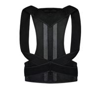 Introti Lumbar Column Posture Correct Vest Adjustable Shoulder Spinal Correction Brace Belts Fixed Back Spine Correction Strap for Indoor Home Office Outdoor