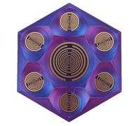 Introti Multi Wave Oscillator TeslaCoil Multi Purpose Home Tabletop Ornaments Lightweight Hexagonal Geometric Decorations for Zen Home Decor