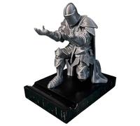 Introti PLA 3D Printed Executive Knight Pen Holder Stable Positioning Small Statue Ornaments Multi-Functional Warrior Knight Pencil Stand for Office Home Decoration