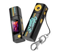 Introti Portable 2K 1080P Thumb Camera with Rotatable 230° Lens, 0.96" LCD, Compact HD Digital Video Recorder, Keychain Camcorder for Travel, Vlogging, Kids, Students