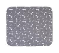 Introti Printed Washable Dog Pee Pad Leakproof Reusable Puppy Pad Odor Proof Portable Pet Sleeping Mat for Playpen Crate Whelping Box Potty Training