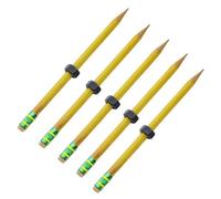 Introti Quiet Sensory Pencils with Sliding Nut Concentration Sensory Pen Multifunctional Thread Textured Pencils for Classroom Office School Home Use