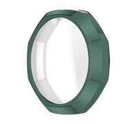 Introti Silicone Matte Octagon Mod Bumper Case for Swatch Royal Pop Modification Refit Frame Cover Pocket Watch Screen Protector for Swatch AP Royal Pop Watches Accessories (Emerald Green)
