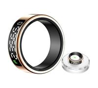 Introti Smart Ring with Heart Rate Blood Oxygen Sleep Monitoring Tracker (Rose Gold 12)