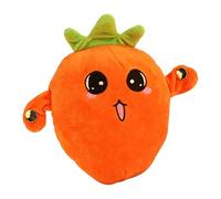 Introti Stuffed Fruits Music Piano Toy with Sounds Body-Sensing Plush Toys Interactive Sensor Musics Doll for Birthday Holiday Bedroom Home Nursery