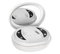 Introti Under Eye Red Light Massager 4 Modes Microcurrent Eye Massager with EMS Beauty Device for Relieve EyeBags Fatigue Dark Circles Wrinkle