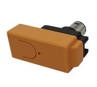 Introti WavePhoenix Wireless Receiver Wireless Game Controller Classic Gamepad Receivers Adapter For NS WaveBird Controller Adapter (Orange)