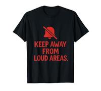 Introvert Anti Social Keep Away From Loud Scribble Quote T-Shirt
