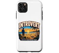 Introvert Beach Sunset Life Is a Spectator Sport Case for iPhone 11 Pro Max
