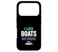 Introvert Boat I Like Boats Not People Quiet Boating Gift Case for iPhone 17 Pro
