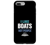 Introvert Boat I Like Boats Not People Quiet Boating Gift Case for iPhone 7 Plus/8 Plus
