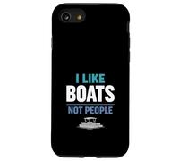 Introvert Boat I Like Boats Not People Quiet Boating Gift Case for iPhone SE (2020) / 7/8