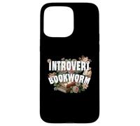 INTROVERT BOOKWORM books and silence solitude or own project Case for iPhone 15 Pro Max