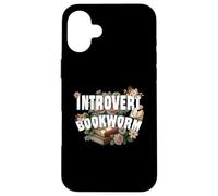 INTROVERT BOOKWORM books and silence solitude or own project Case for iPhone 16 Plus