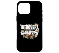 INTROVERT BOOKWORM books and silence solitude or own project Case for iPhone 16 Pro Max