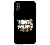 INTROVERT BOOKWORM books and silence solitude or own project Case for iPhone X/XS