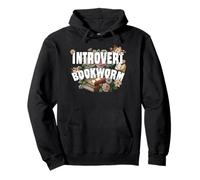 INTROVERT BOOKWORM books and silence solitude or own project Pullover Hoodie