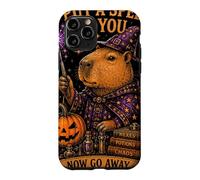 Introvert Capybara Wizard Spooky Witch Humor Case for iPhone 11 Pro