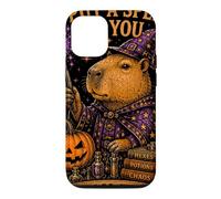 Introvert Capybara Wizard Spooky Witch Humor Case for iPhone 12/12 Pro
