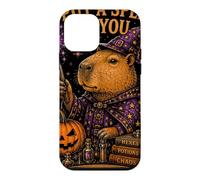 Introvert Capybara Wizard Spooky Witch Humor Case for iPhone 12 mini