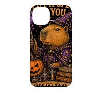 Introvert Capybara Wizard Spooky Witch Humor Case for iPhone 13