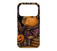 Introvert Capybara Wizard Spooky Witch Humor Case for iPhone 17 Pro